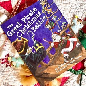 The Great Pirate Christmas Battle Hardcover Children’s Bedtime Story Book